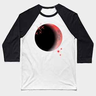 Red Moon T-shirt Baseball T-Shirt